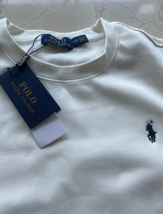 Jersey Blanco Ralph Lauren - Nuevo