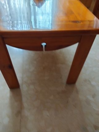 Mesa de centro madera estilo Provenzal