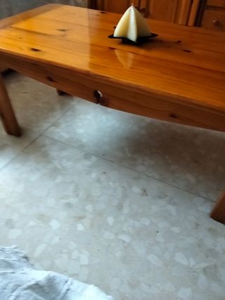 Mesa de centro madera estilo Provenzal