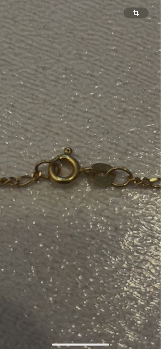 Cadena oro 18 kilates nueva a estrenar 