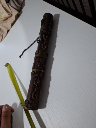 Oferta Portaincienso o caja cobre y bronce antigua
