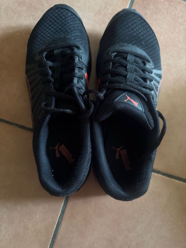 Scarpe Puma Uomo Nere e Rosse