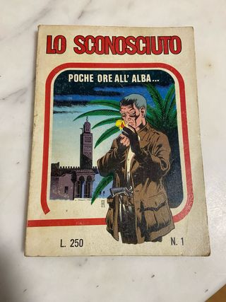 Fumetto “Lo Sconosciuto, poche ore all’alba” n1