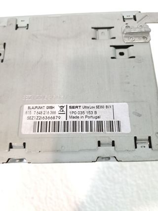 SISTEMA AUDIO / RADIO CD SEAT LEON (1P1) (2)