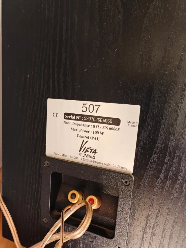 Altavoces Vieta Jmlab 507 Negro