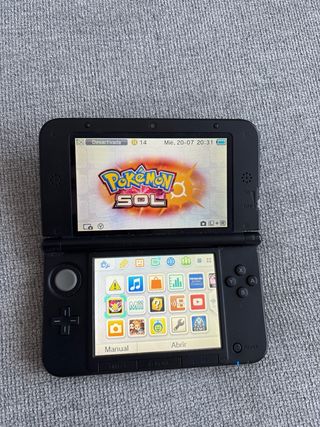 Nintendo 3DS XL Plata y Negro