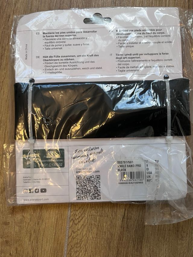 Banda elastica unisex Arena per caviglie nuoto