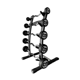 Rack con Mancuernas Curvas 10-30 kg Fitness Tech