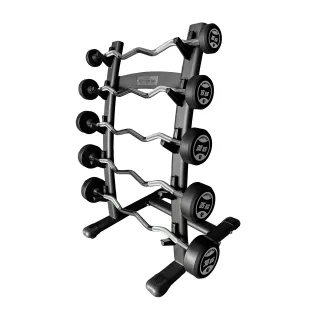 Rack con Mancuernas Curvas 10-30 kg Fitness Tech