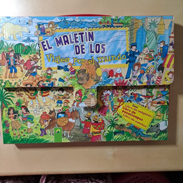 Maletín actividades niños: cuentos, pasatiempos...