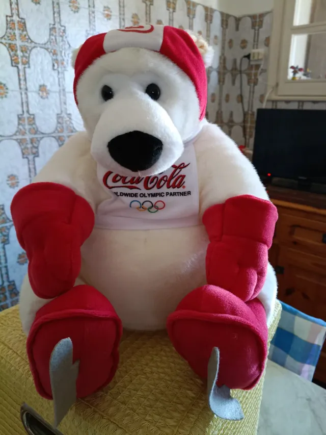 Peluche Coca-Cola Orso Olimpico