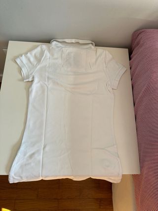 Polo Blanco Mujer Abercrombie & Fitch