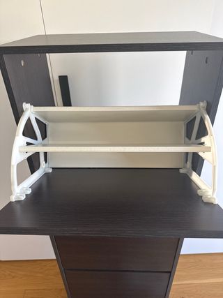 Scarpiera Ikea in legno marrone