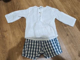 Conjunto lino 18 meses Cucadas