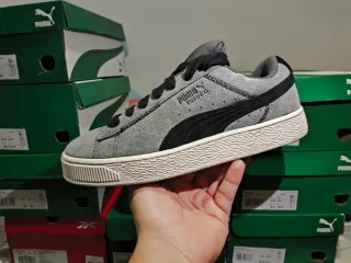 Puma Suede XL Gris Negro