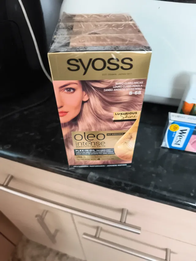 Pack 3 tintes Syoss Rubio Claro Nácar 8-68