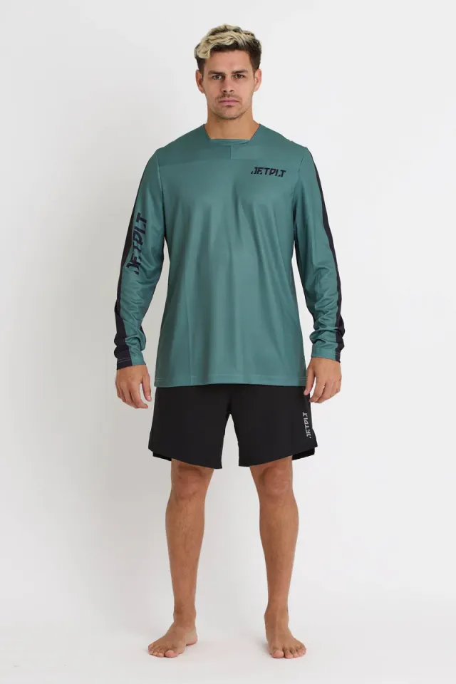 Jetpilot UV LS Jersey - Verde