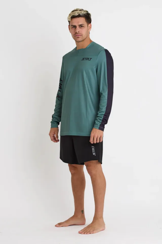 Jetpilot UV LS Jersey - Verde