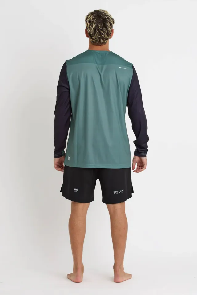 Jetpilot UV LS Jersey - Verde