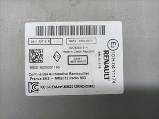 SISTEMA AUDIO / RADIO CD RENAULT FLUENCE