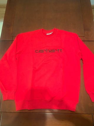 Sudadera Carhartt Roja Talla M