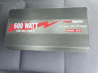 Inversor de Corriente 600W 12V a 220V