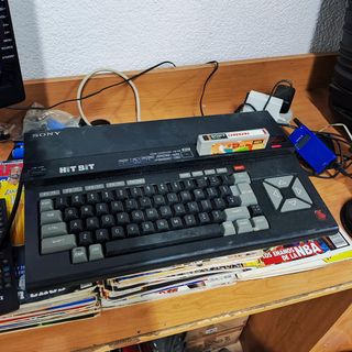 ORDENADOR SONY HIT BIT MSX HB 75P EN CAJA
