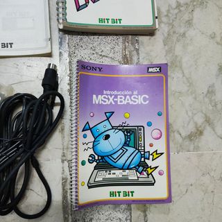 ORDENADOR SONY HIT BIT MSX HB 75P EN CAJA