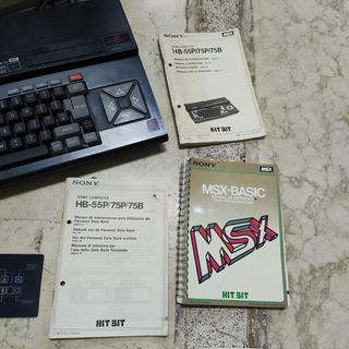 ORDENADOR SONY HIT BIT MSX HB 75P EN CAJA