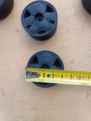 Ruote (cerchi + pneumatici) tamiya mini chassis