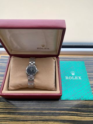 Rolex Oyster Perpetual Date Vintage Mujer