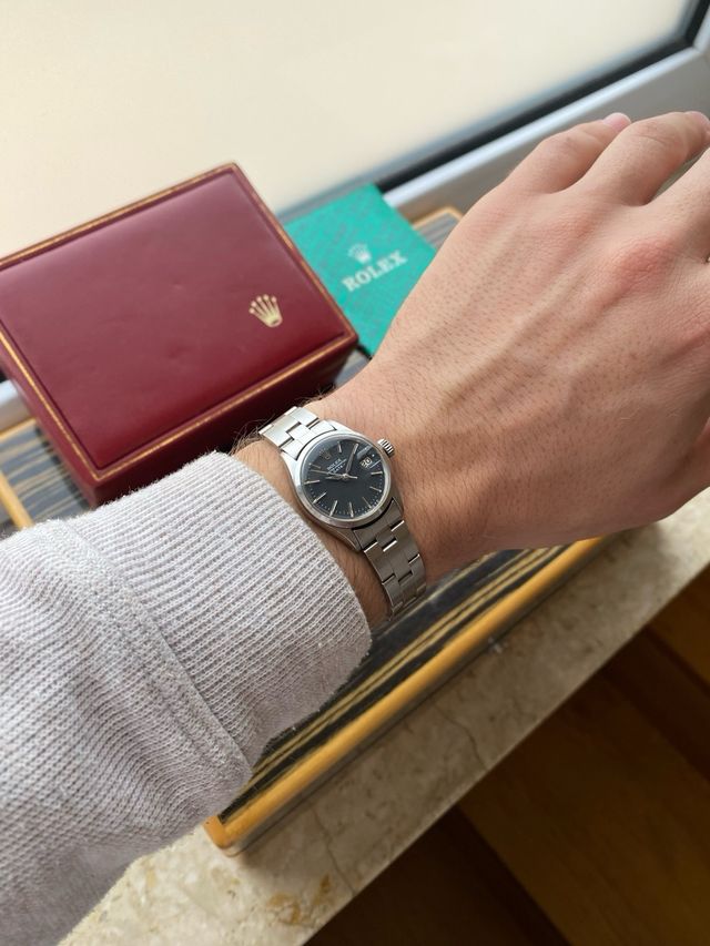 Rolex Oyster Perpetual Date Vintage Mujer