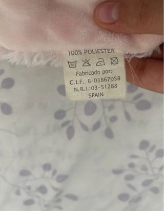 Pack Mantas Bebé Rosa