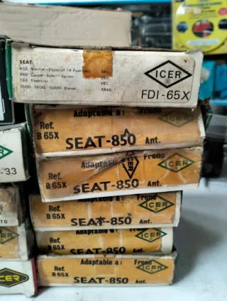 Pastillas de freno coches clásicos 