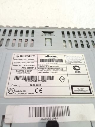 SISTEMA AUDIO / RADIO CD RENAULT CAPTUR (5)