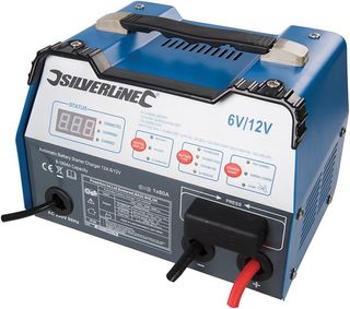 Silverline Tools 549095 Cargador y Arrancadore Bat