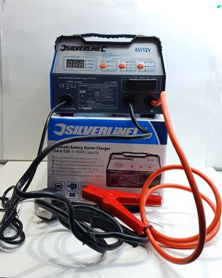 Silverline Tools 549095 Cargador y Arrancadore Bat