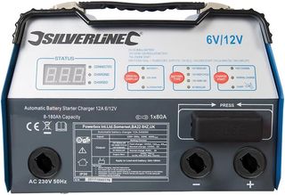 Silverline Tools 549095 Cargador y Arrancadore Bat