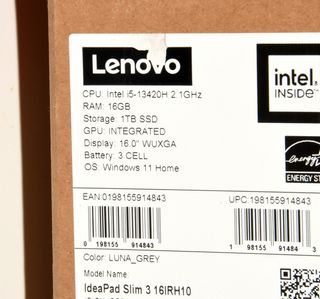 Portátil Lenovo IdeaPad Slim 3 16IRH10 i5