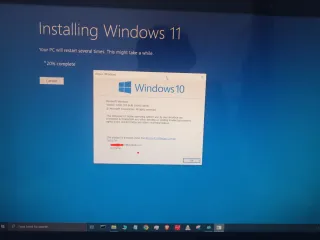 No TPM 2.0. Windows 11(25H2) installer for old pc.