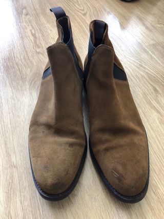 Botas Chelsea Mango Marrones Hombre se pueden prob