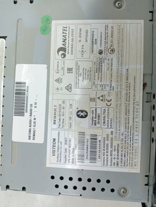 SISTEMA AUDIO / RADIO CD RENAULT CLIO IV (3)