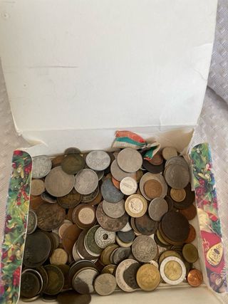 Colección de monedas antiguas