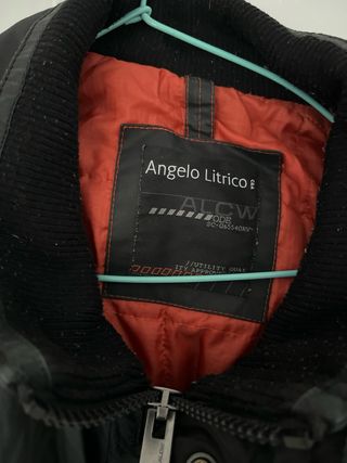 Cazadora bomber negra talla XL