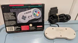 Mando Super Nintendo con Caja Original