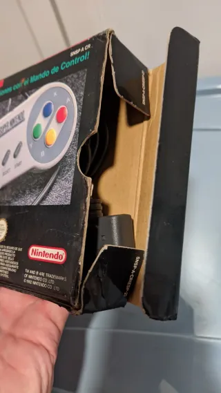 Mando Super Nintendo con Caja Original