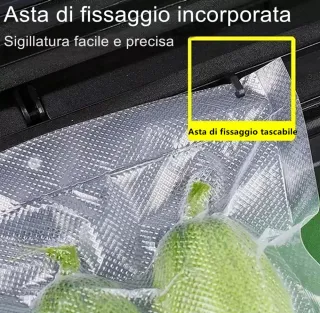 Macchina per Alimenti Sottovuoto + 10 Sacchetti