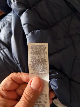 Chaleco Plumas Ralph Lauren Azul
