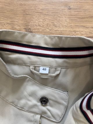 Giacca leggera autunnale beige tg L