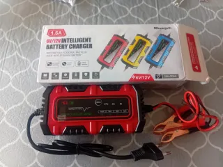 Cargador Inteligente Batería 6V/12V 1.5A...nuevo